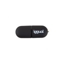 iggual Lápiz USB 2.0 16GB PEN16 negro con tapa
