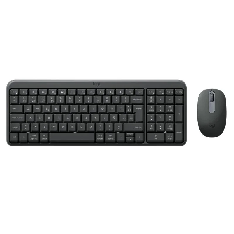 Logitech Teclado+raton MK250 bluet Negro