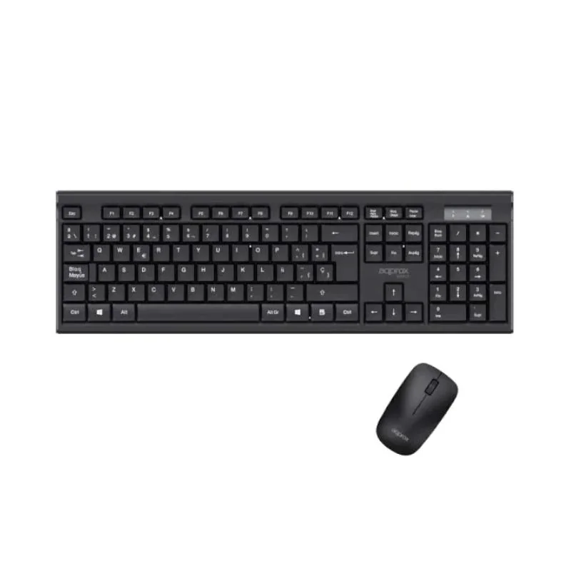 APPROX Teclado+raton inal. MX410 Negro