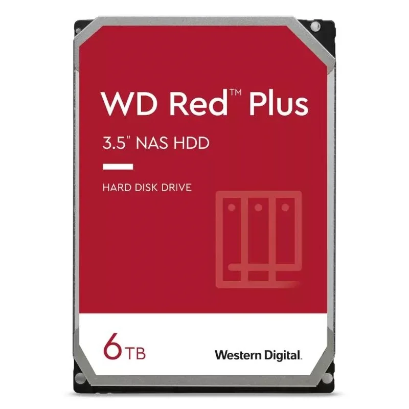 Western Digital Red Plus WD60EFPX 6TB SATA-600