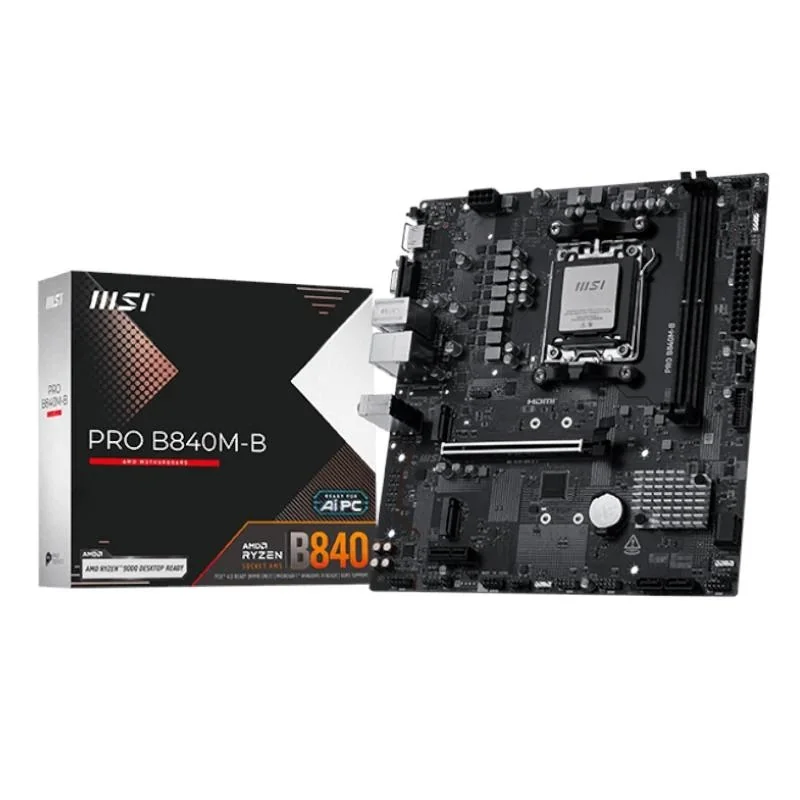 MSI Placa Base PRO B840M-B DDR5 mATX