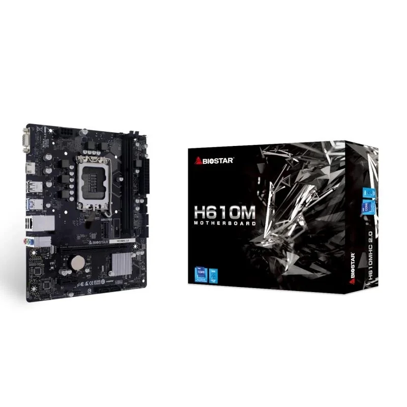 Biostar Placa Base H610MHC 2.0 DDR4 mATX LGA1700