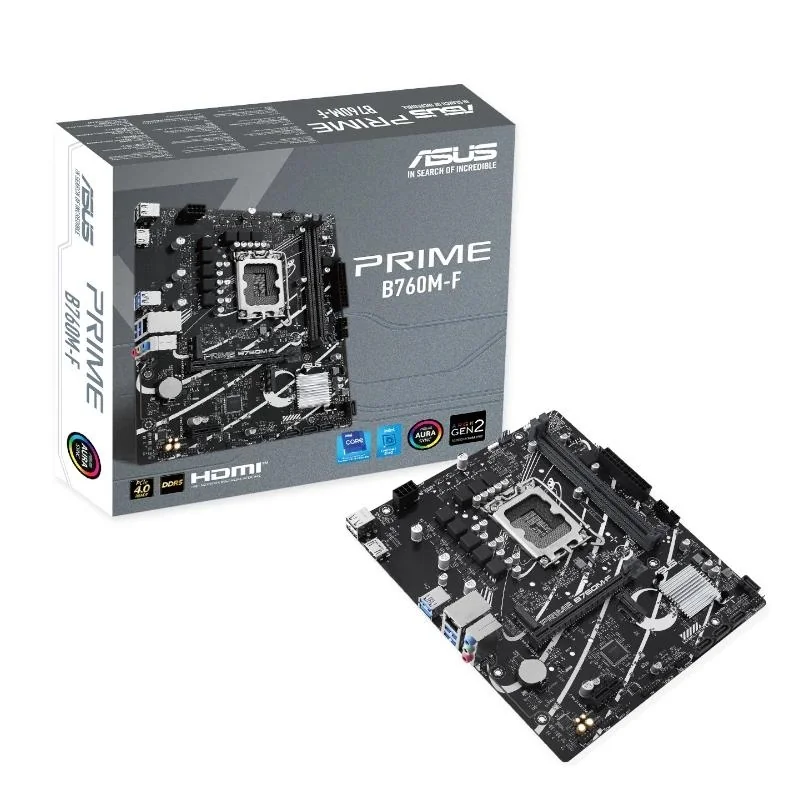 ASUS Placa Base PRIME B760M-F DDR5 mATX 1700