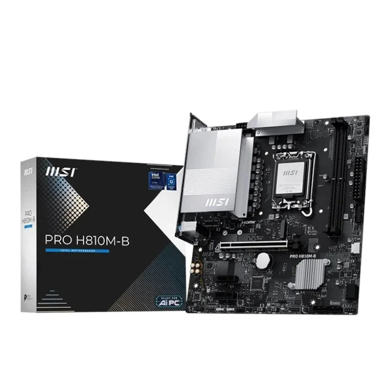 MSI Placa Base PRO H810M-B DDR5 mATX LGA1851