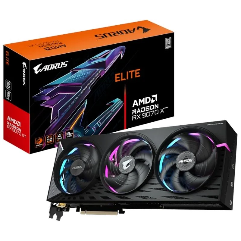 Gigabyte VGA AMD RX 9070XT AORUS E 16GB