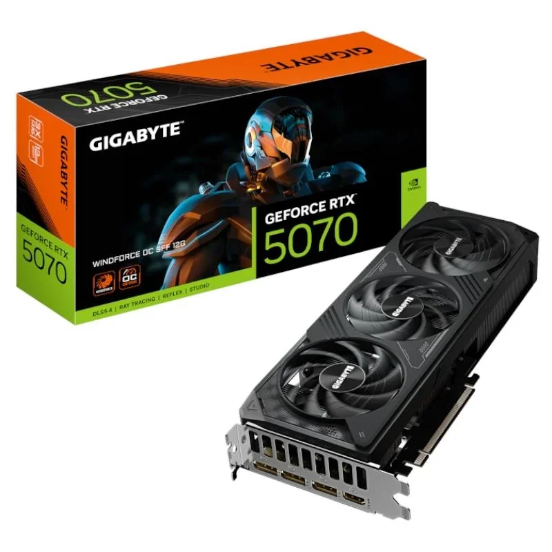Gigabyte VGA NVIDIA RTX 5070 WF3 OC 12GB  DDR7