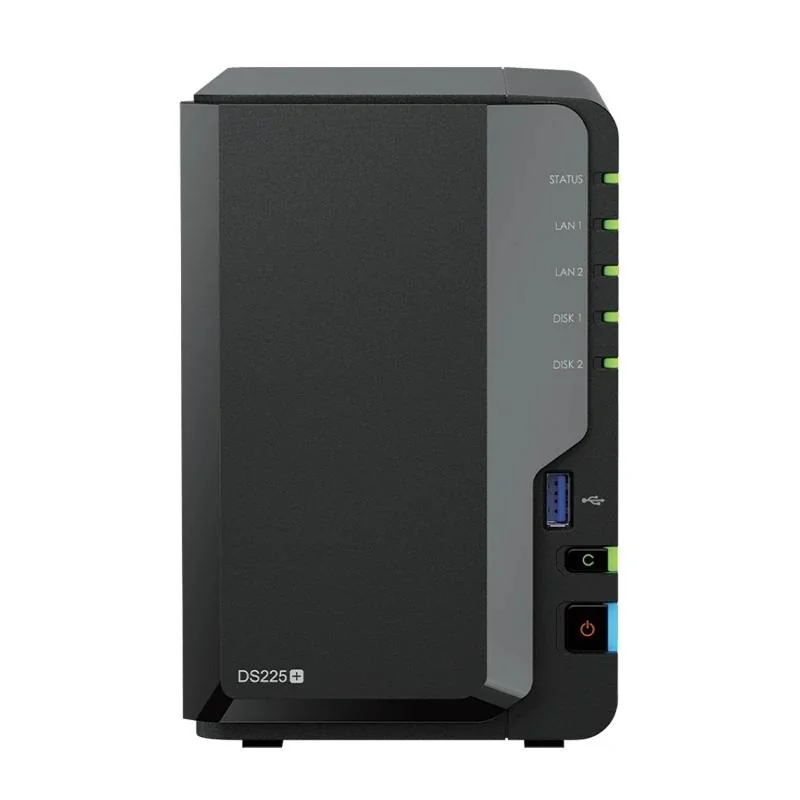 Synology DS225+ NAS 2Bay DiskStation 1x2.5Gb 1xGb
