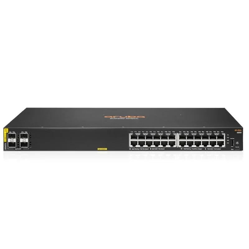 HPE NW CX6000 Switch 24xGb 4xSFP PoE 370W