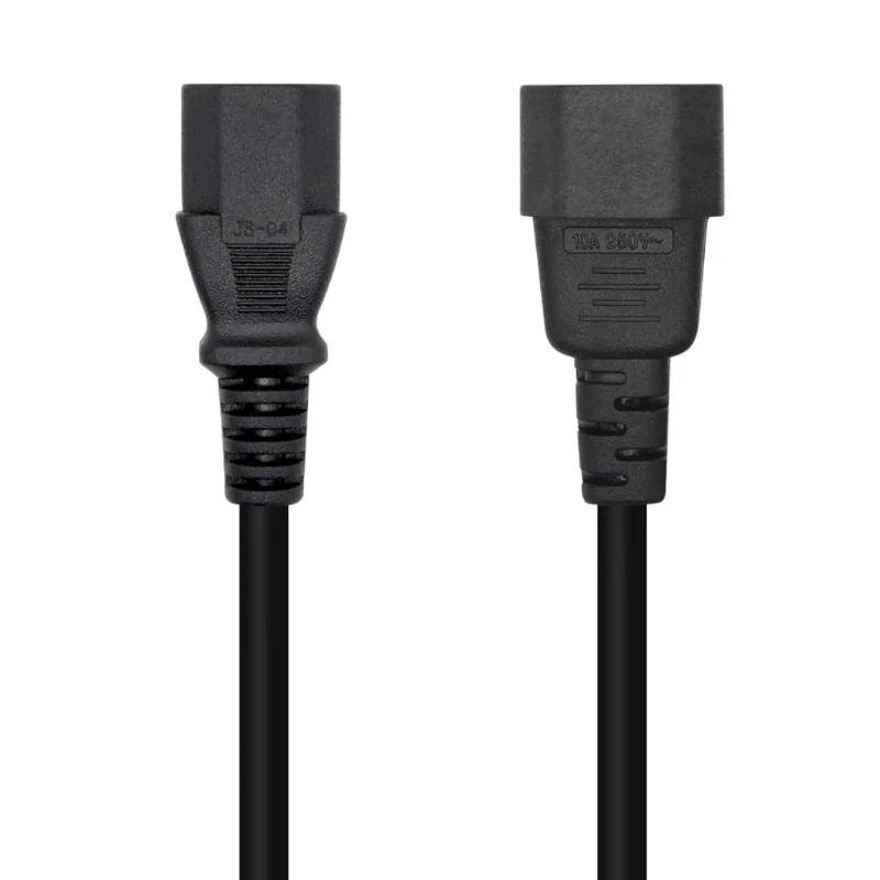 Aisens Cable alimentación C13/H-C14/M negro 3.0m