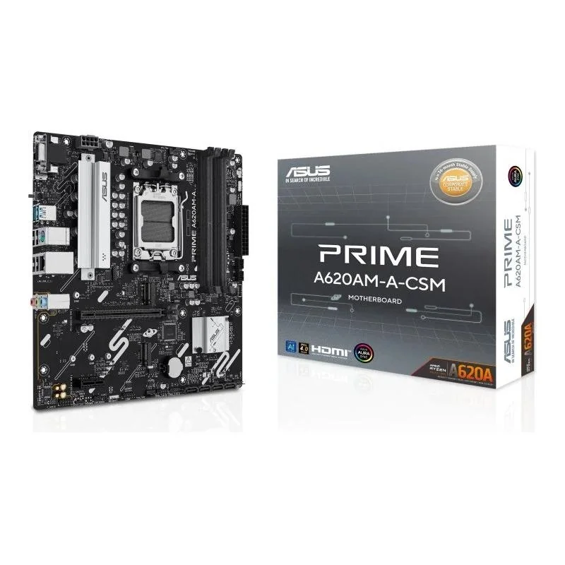 ASUS Placa Base PRIME A620AM-A-CSM mATX AM5