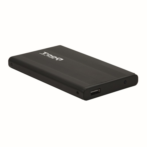 [AAACET0016] TooQ TQE-2510B caja HD 2.5" SATA USB 2.0 Negra