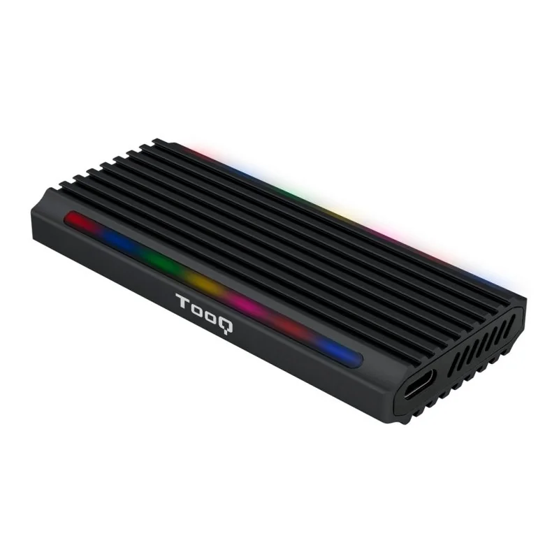 [AAACET0257] Tooq Caja Externa SSD M.2 NGFF/NVMe USB-C Negro