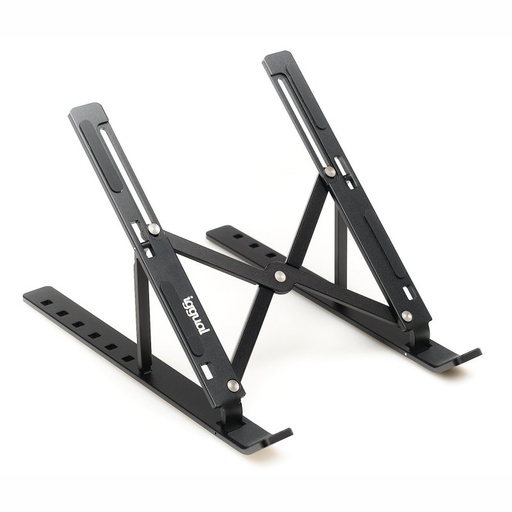 [AAOAAC0122] iggual Soporte elevador plegable portátil 17 negro
