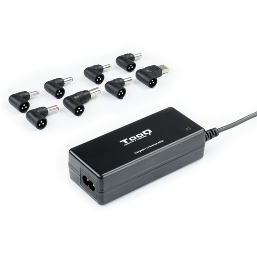 [AAOACR0222] Tooq Cargador portátil 65W 8 Conectores