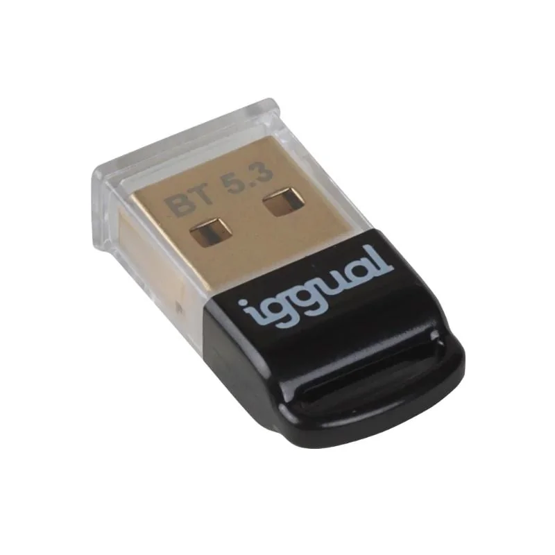 [AAOAUS0233] iggual Adaptador USB 2.0 mini Bluetooth 5.3