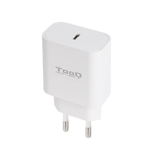 [AATCAT0360] Tooq Cargador pared USB-C PD3.0 20W Blanco
