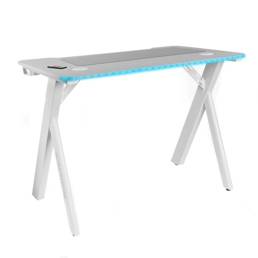 [AGAMEG0059] Mars Gaming Escritorio Rgb 100cm alfombri. Blanco