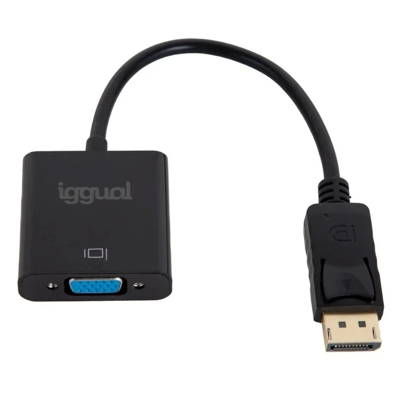[AISCCI0693] iggual Adaptador DisplayPort (M) a VGA (H)