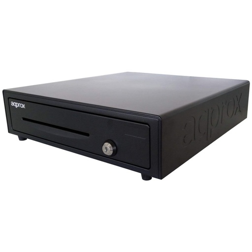 [APTACP0031] approx Cajón Portamonedas CASH01 41cm Negro