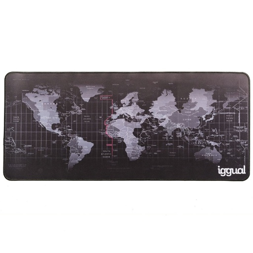 [APTAPC0837] iggual Alfombrilla mapamundi XL teclado y ratón