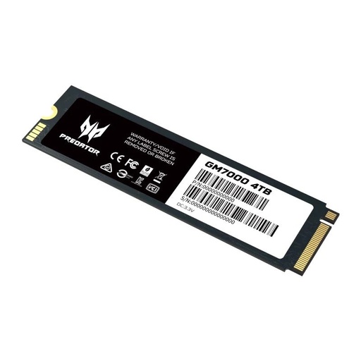 [IAIDSO0788] ACER PREDATOR SSD GM-7000 4Tb PCIe NVMe Gen4
