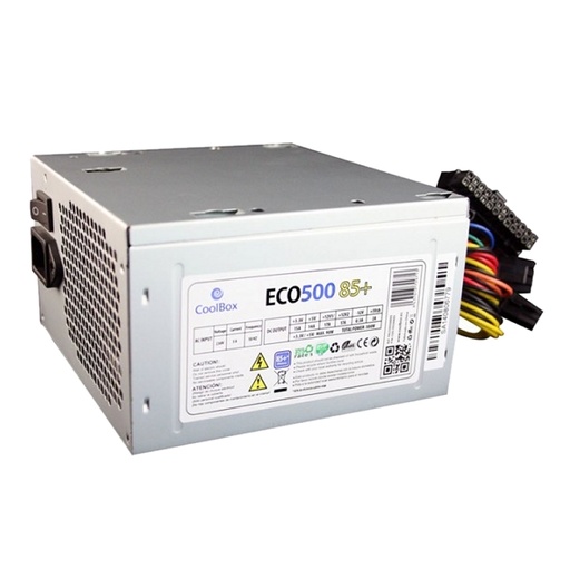 [ICAFA40034] CoolBox Fuente Alim. ATX  ECO-500 85+ EFI