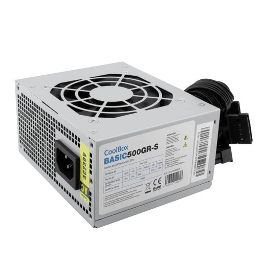[ICAFA60182] Coolbox Fuente Alim.SFX 500GR-S (CE,ROHS)