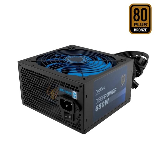 [ICAFA70218] Coolbox Gaming Fuente alimentacion 650w 80+ bronze
