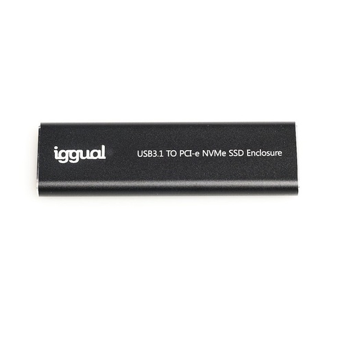 [AAACET0249] iggual Caja externa USB-C 3.1 SSD M.2 NVMe y SATA