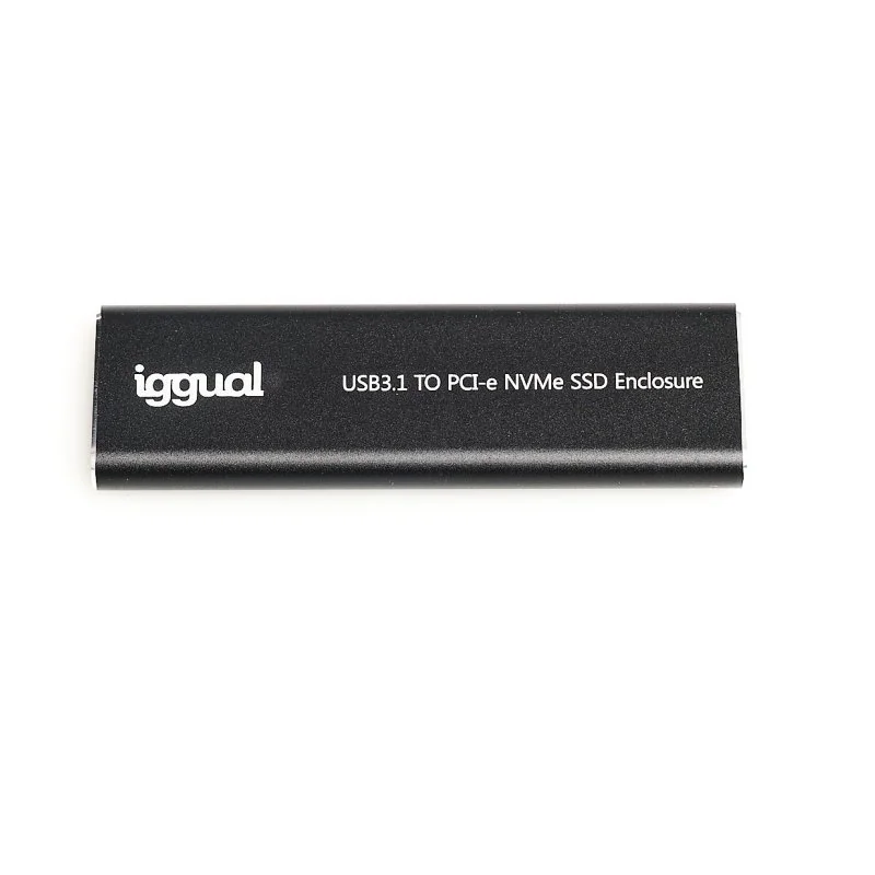 [AAACET0249] iggual Caja externa USB-C 3.1 SSD M.2 NVMe y SATA