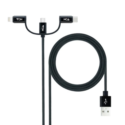 [AAOAAC0156] Nanocable Cable USB a USB-C/Micro USB/ Lighthning