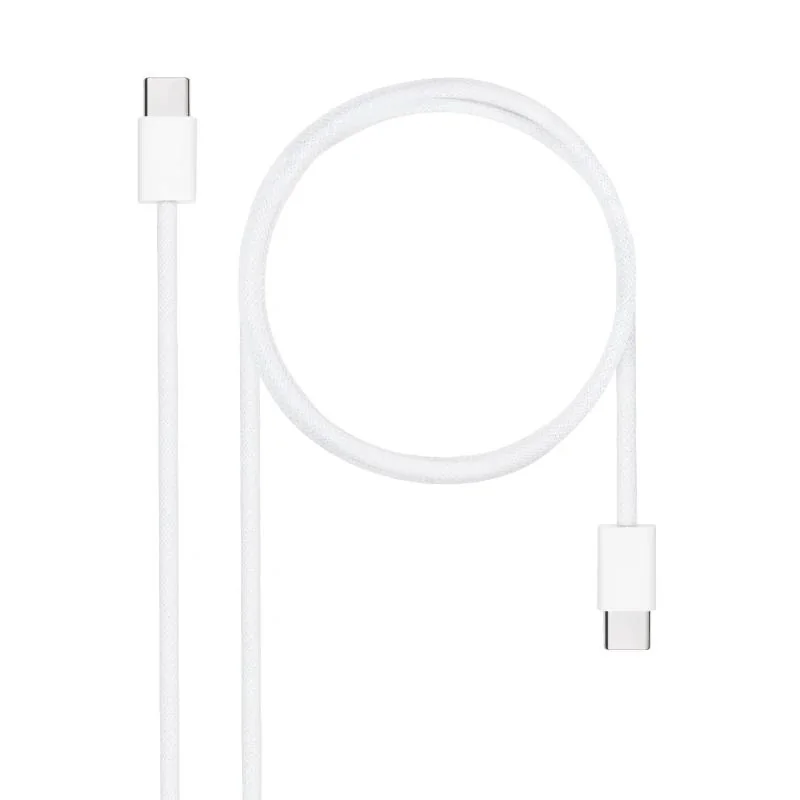[AAOAAC0182] Nanocable Cable USB-C 2.0 60W USB-C/M-M, 1m