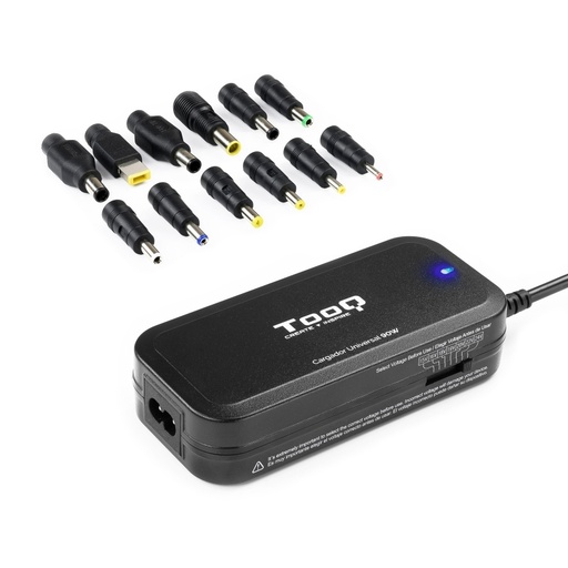[AAOACR0221] Tooq Cargador portátil 90W manual 12 conectores
