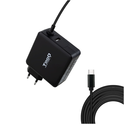 [AAOACR0260] Tooq Cargador portátil conector USB-C 65W
