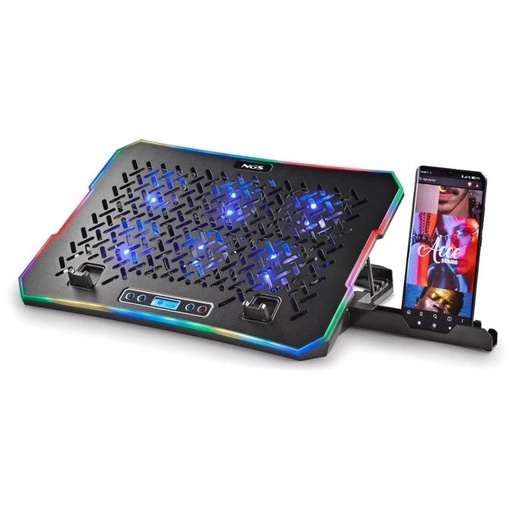 [AAOARE0157] NGS Base Refrigeradora Portátil 15,6" 6 Vent