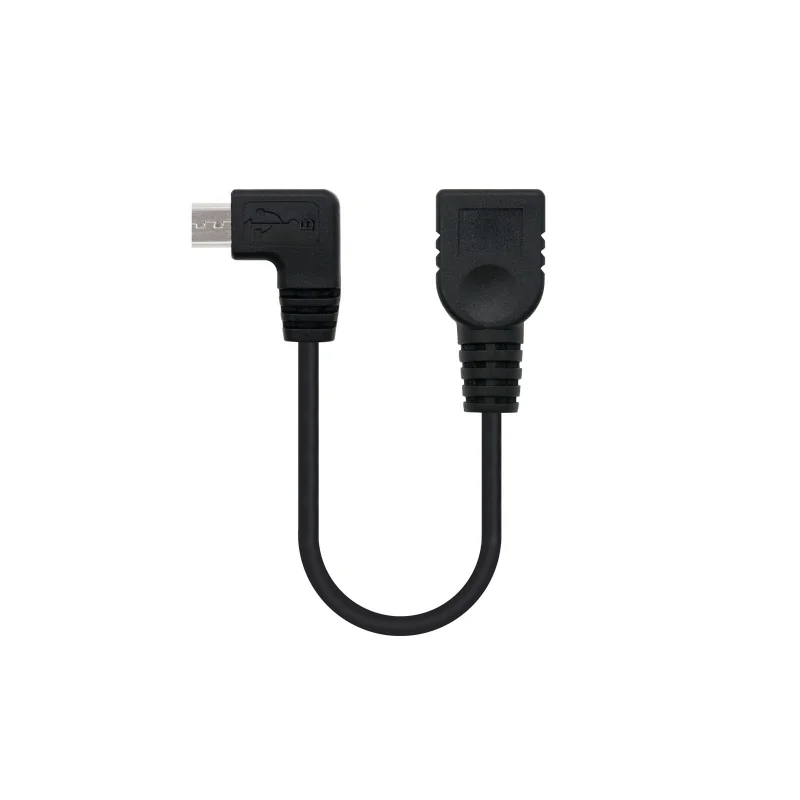 [AAOATI0282] Nanocable Cable USB 2.0 OTG Tipo Micro B/M-A/H15cm