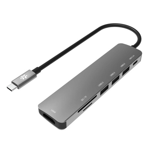 [AAOAUS0239] Celly HUB C A 3USB 1C 1HDMI 1TF 1SD - PLUG & PLAY