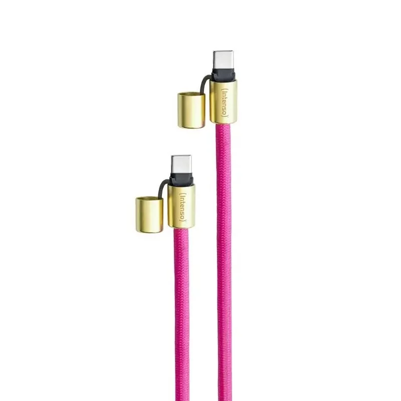 [AATCAT0487] Intenso Lanyard  Cable USB-C  C 1,65 m Rosa