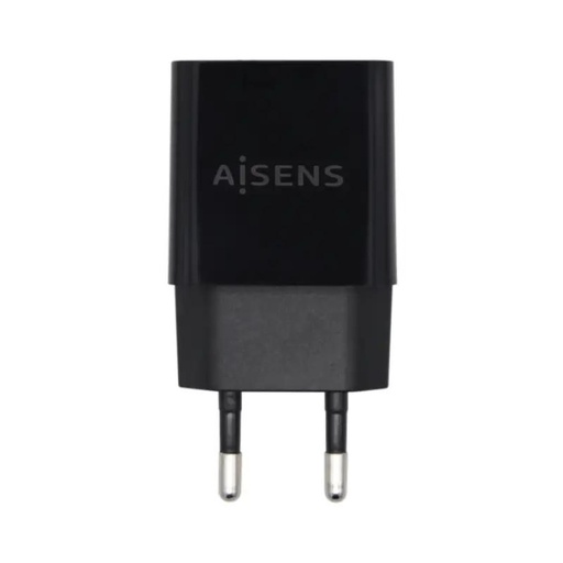 [AATCAT0492] Aisens Cargador USB 10W Alta Eficienc 5V/2A Negro
