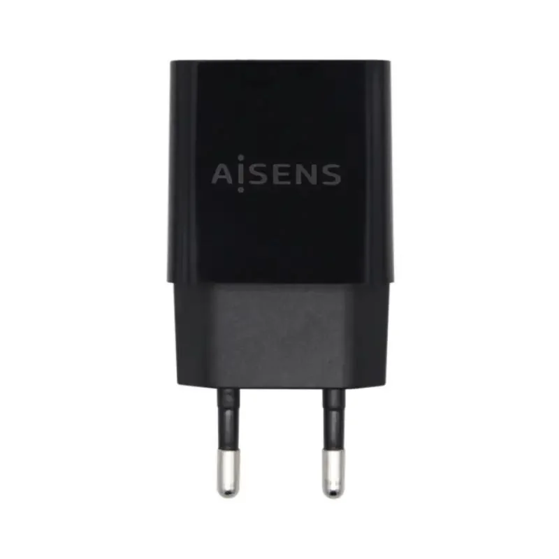 [AATCAT0492] Aisens Cargador USB 10W Alta Eficienc 5V/2A Negro