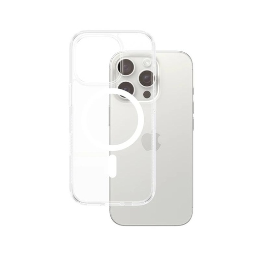 [AATFYC3511] PanzerGlass Case con White MagSafe iPhone 16 Pro