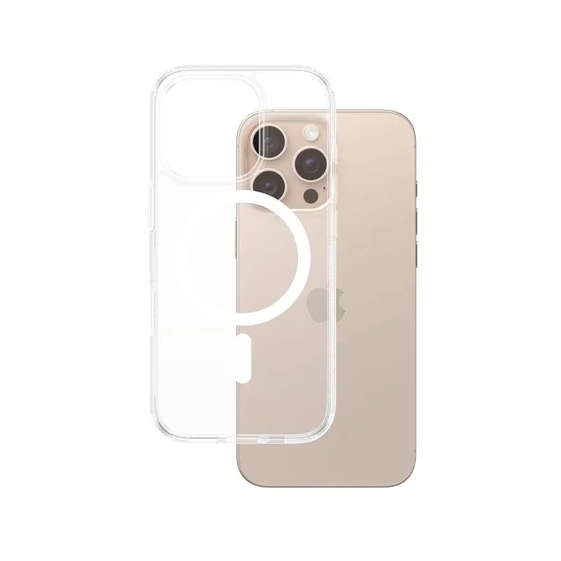 [AATFYC3512] PanzerGlass Case con White MagSafe iPhone 16 ProMa