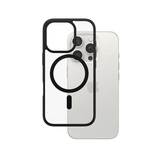 [AATFYC3514] PanzerGlass Case con Black MagSafe iPhone 16 Pro