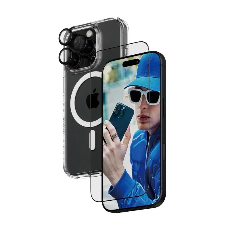 [AATFYC3522] PanzerGlass 3-in-1 Bundle Protec. iPhone 16 Pro