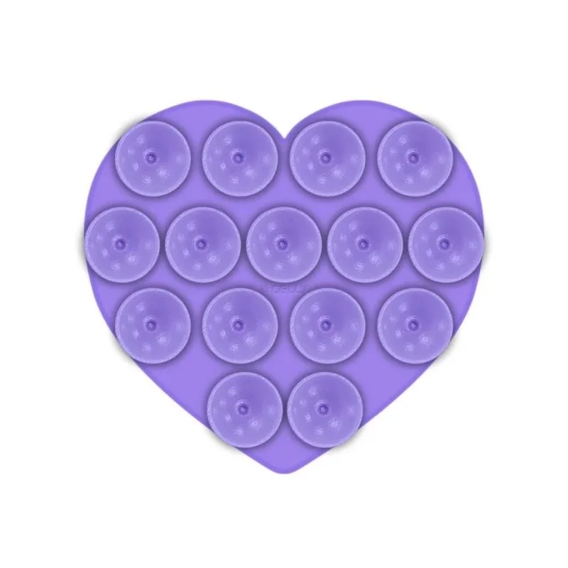 [AATFYC3587] Celly Ventosa corazón Morado