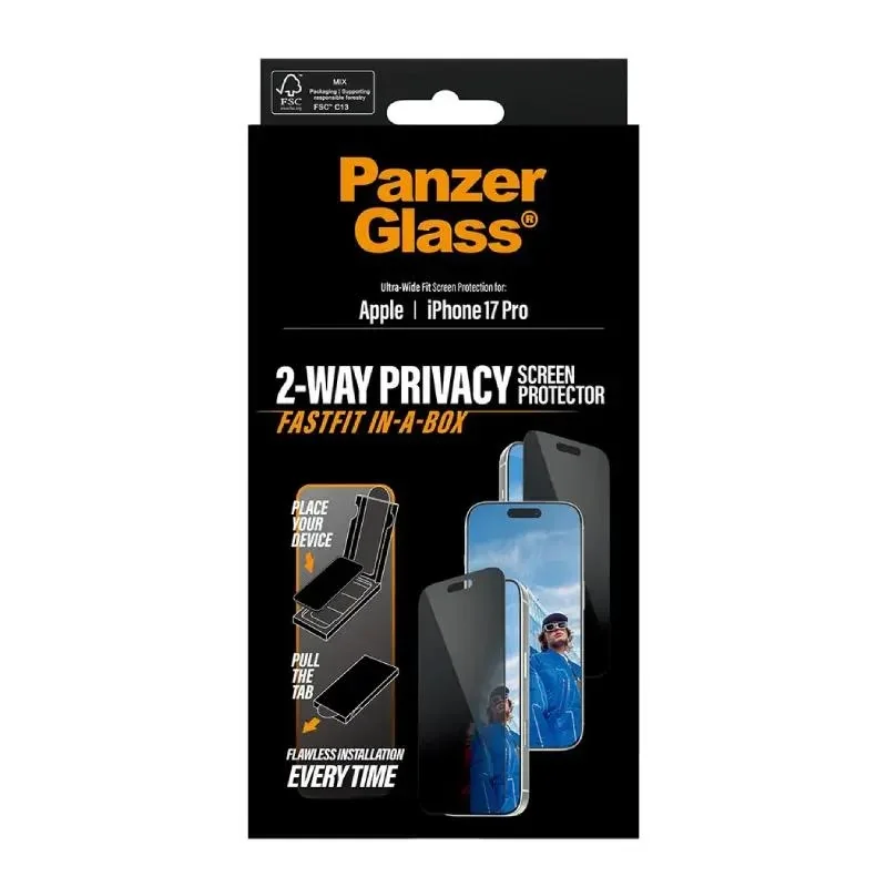 [AATFYC3605] PanzerGlass Privacy Protector iPhone 17 Pro