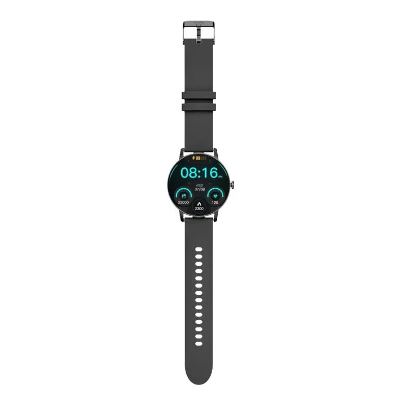 [AATWAB0512] Celly Smartwatch Redondo Funcion Llamada Negro
