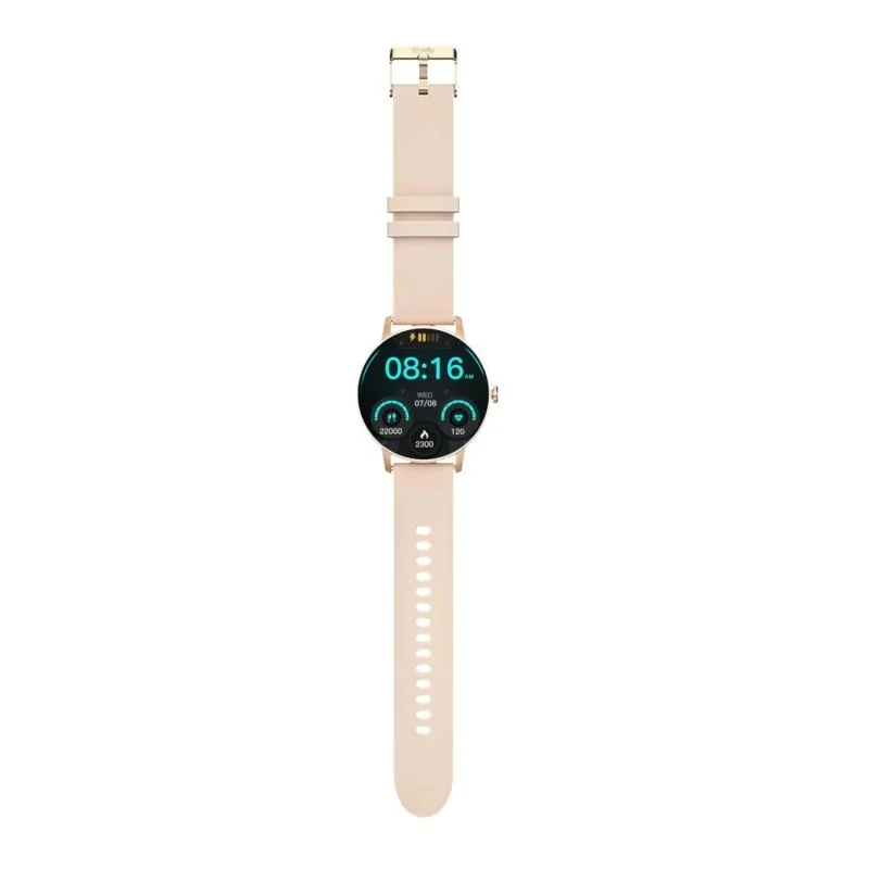 [AATWAB0513] Celly Smartwatch Redondo Funcion Llamada Rosa