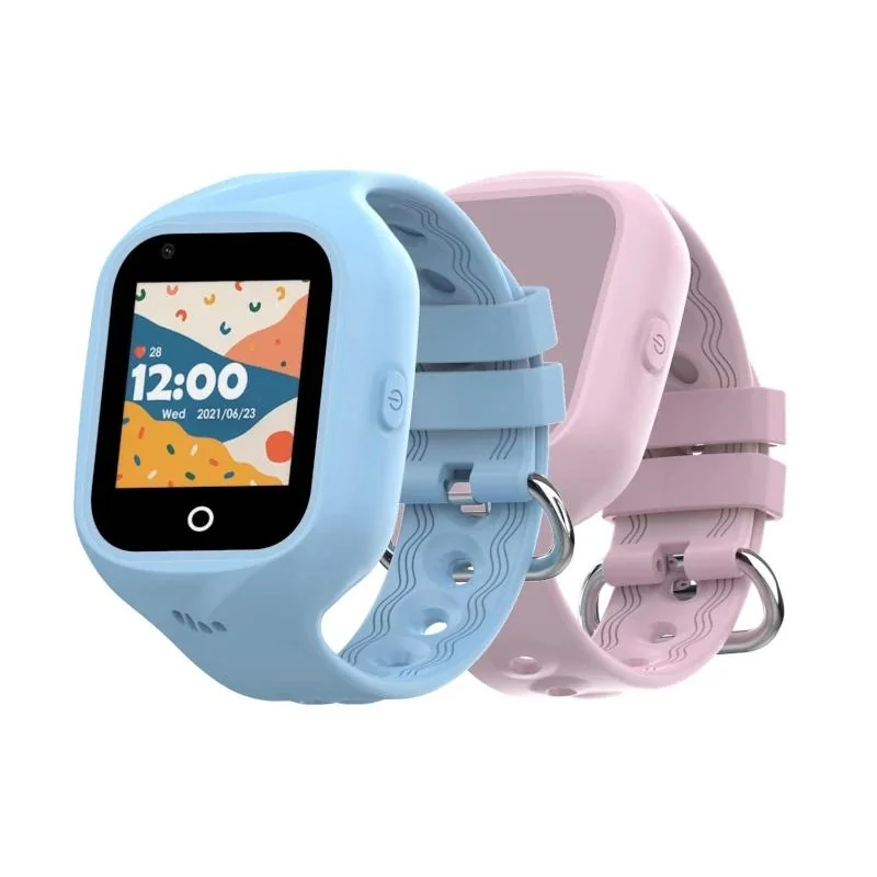 [AATWAB0518] Celly Smartwatch Kids 4G 2 Correas Azul y Rosa
