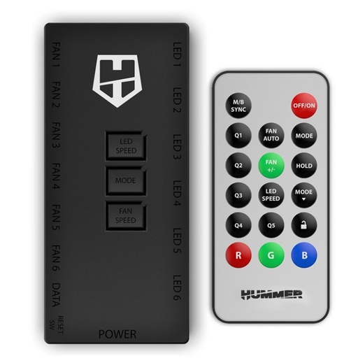[AGAMJP0066] Nox HUMMER R-HUB Controlador ARGB Led/Ref.
